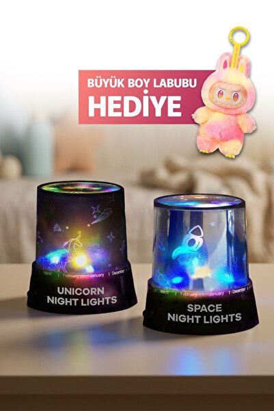 General Home Desenli Gece Lambası 2Lİ
