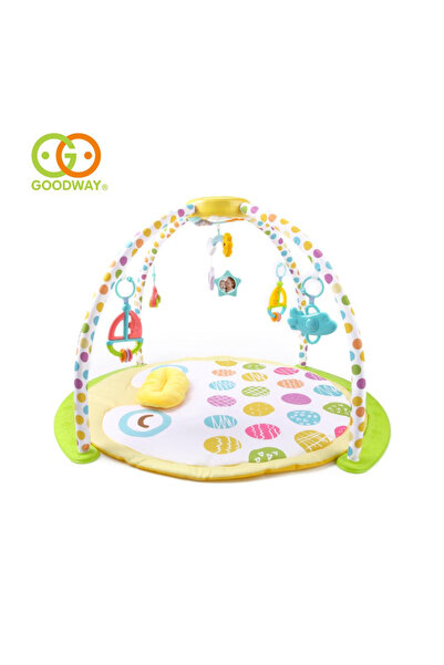 Goodway - Baby Musical Play Gym Activity Mat With Projector