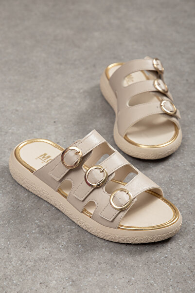 Mc vay Shoes 007 Ειδικής Παραγωγής Έξυπνες Γυναικείες Παντόφλες με Χρυσή Σόλα...