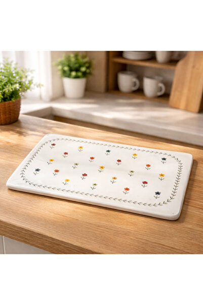English Home Arnie Cam Kesme Tahtası 20x30 cm Sarı-Yeşil-Mavi-Kırmızı