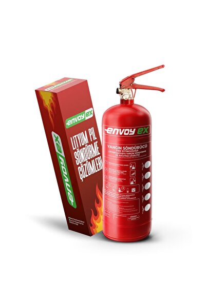 Envoy Fire EnvoyEx Lityum İyon Yangın Söndürücü 1 Litre