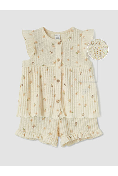 LC Waikiki Floral Baby Girl Shorts Set for Style Seekers from Uzg Store