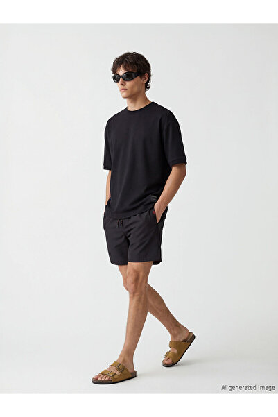 LC Waikiki Nevavm Short Length Men's Swim Shorts with Difference in Length