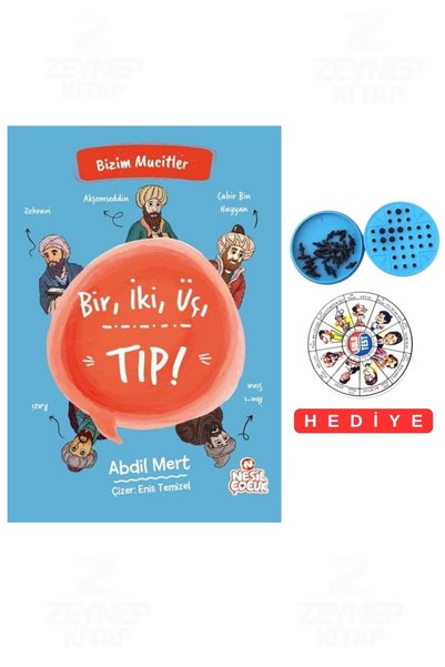 Nesil Çocuk Yayınları Bizim Mucitler-Bir,İki,Üç,Tıp!-Solo Test Hediyeli