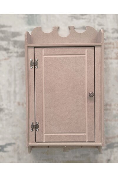Empressco Paintable Raw Mdf Spice Slipper, Multi-Purpose Wall Rack (56×35×10)