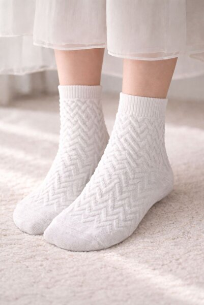 ask KADIN DESENLİ ORTAKONÇ 3'LÜ ÇORAP