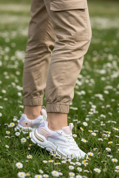 lumberjack NL-7942 Λευκά Γυναικεία Άνετα Καθημερινά Αθλητικά Παπούτσια