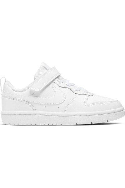 Nike Court Borough Low 2 (Psv) Çocuk Beyaz Sneaker Ayakkabı BQ5451-100