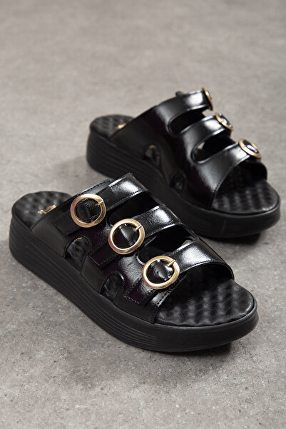 Mc vay Shoes 001 Special Smart Sole Anatomy 3-Stripes Χρυσή Πόρπη Κομψές Γυνα...