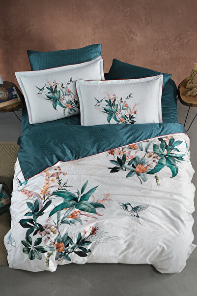 First Choice Σετ διπλού παπλωματοθήκης Nadia 100% βαμβάκι 300 TC (120 νήματα)