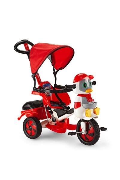 Dilaver Baby Poufi Penguen Ebeveyn Kontrollü Tenteli Bisiklet