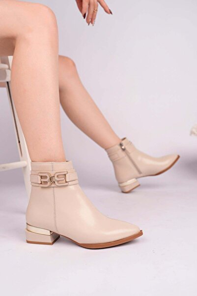 Nesil Shoes Γυναικείες μπότες Senyo 660 Ten με φερμουάρ