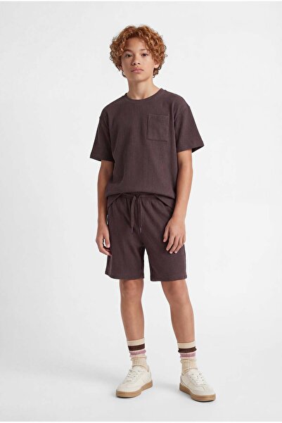 PAULMARK Αγορίστικο σορτς με ελαστική μέση και δέσιμο