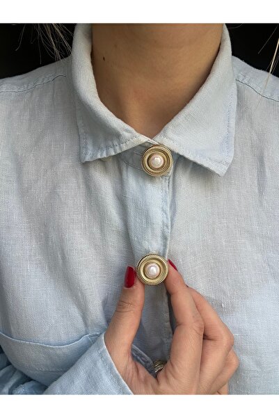 RENDA ACCESSORY İnci Düğme Kapağı 1 Adet