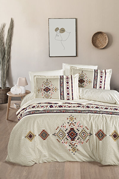 First Choice Σετ παπλωματοθήκης Derek 100% βαμβάκι 200 TC (80 νήματα) με ψηφι...