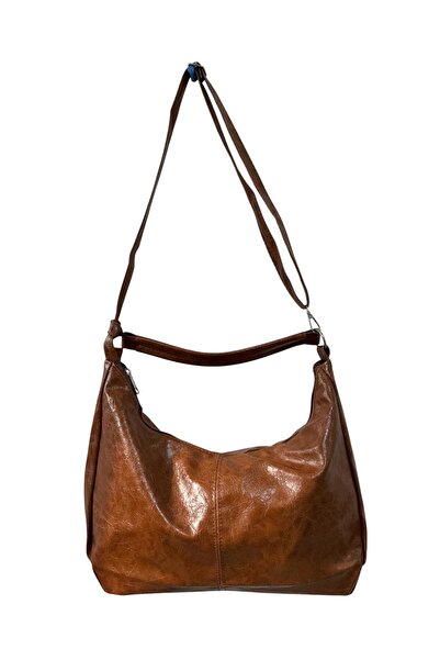 SANAT Γυναικεία τσάντα ώμου από γνήσιο δέρμα, μεγάλου μεγέθους, casual τσάντα