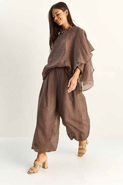 Bianco Lucci Σετ δύο τεμαχίων - Μπεζ - Regular