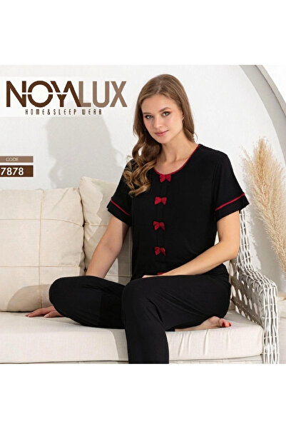 Freshness Noyalux 7878 Γυναικείο σετ πιτζάμες με κοντά μανίκια