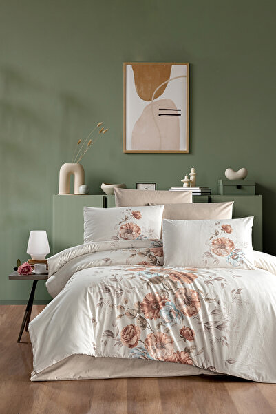 First Choice Σετ παπλωματοθήκης διπλού μεγέθους Benedıc 100% βαμβάκι 150 TC (...