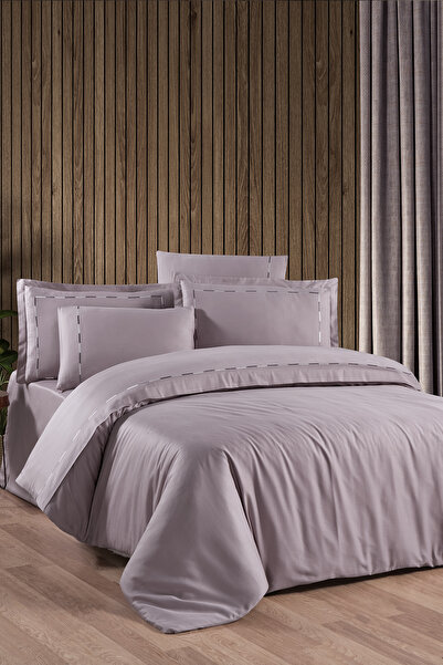 First Choice Claudio 100% βαμβάκι 200 TC (80 νήματα) Κεντημένο σετ διπλού παπ...