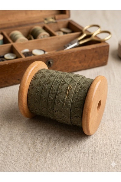 satab French Jacquard Woven Ribbon 25mm - 25 Meters