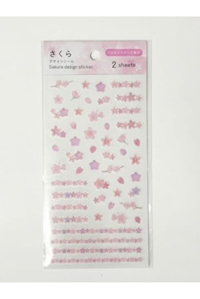 Concord Sakura Desenli Hologramlı Sticker Çıkartma