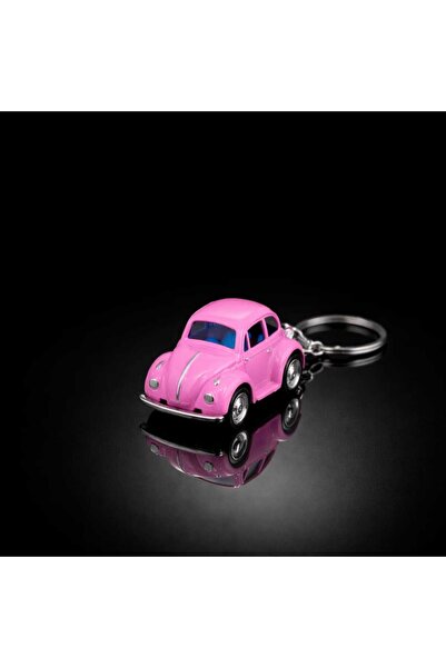 TİNYKEEPS Metal Mini Woswos Car Keychain - with Pull and Drop Mechanism