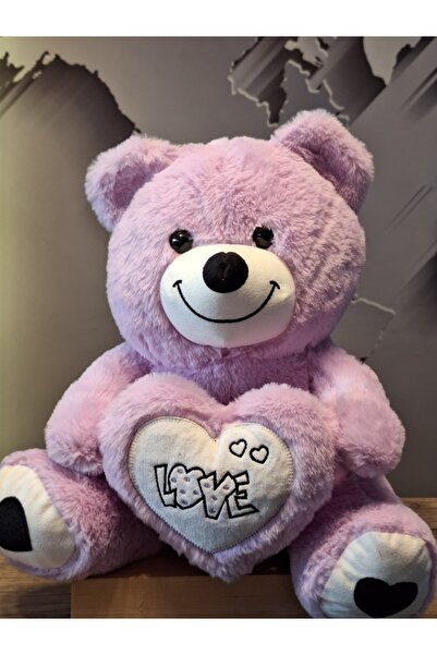 Polly LOVE YAZILI KALPLİ AYICIK 35 CM