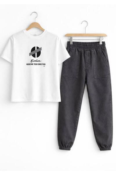 Emilakids Men's Seasonal T-Shirt Pants Suit