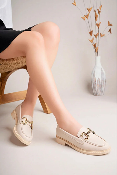 Bella Stride Γυναικεία Loafer Μοκασίνια Casual με Αγκράφα Καθημερινά Μαλακά Π...