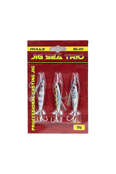 RYUJI JigSea Trio 3lü Jig Yem 10 Gr