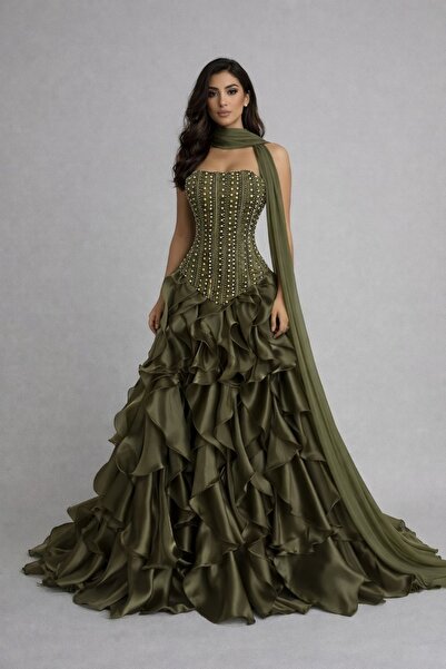 Diva style فستان سهره باربي تطريز لول