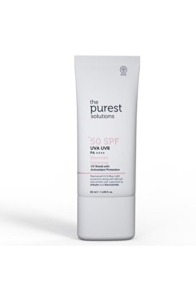 The Purest Clay Lekeli Ciltler İçin Güneş Kremi Spf50+ 50ml