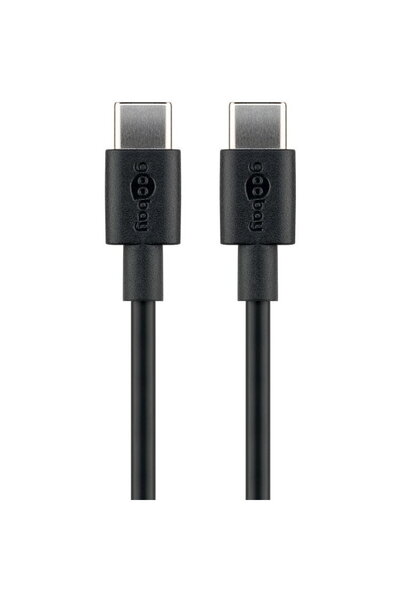goobay 66318 USB-C™ Charging and Sync Cable, 1 m, Black