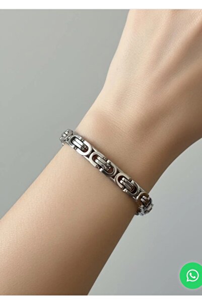 Gly Takı Steel King Bracelet