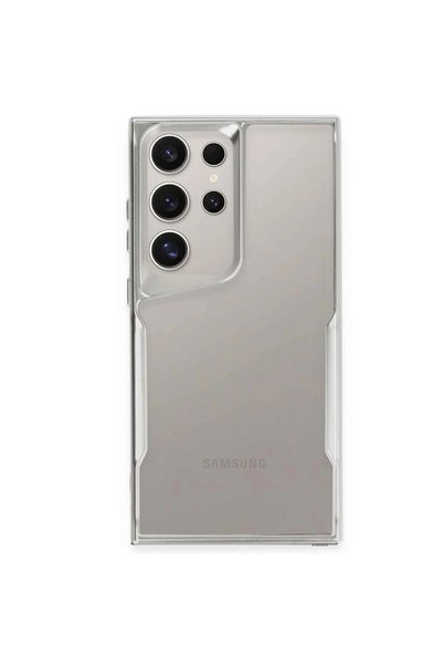 ArkhenX Samsung Galaxy S24 Ultra Case Boyi Silicone Cover - Silver