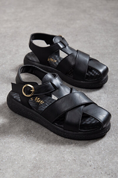 Mc vay Shoes 007 Κομψά γυναικεία σανδάλια με χιαστί λουράκια στην πλάτη και α...