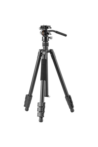 Vanguard Trepied foto VESTA GO 264AV12, Aluminiu, cap contrabalansat, 5kg, Negru
