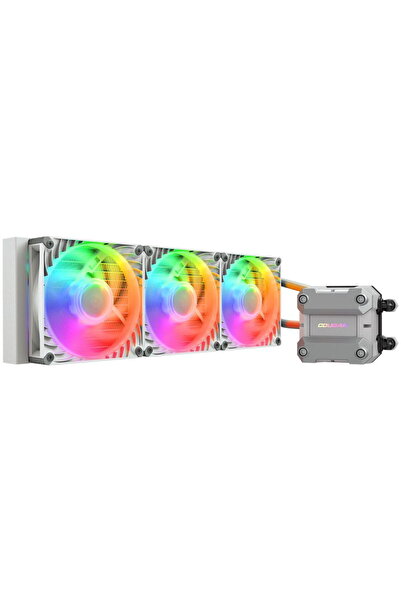Cougar Ventilator PC Poseidon Ultra 360 ARGB, 3x12cm, 500-2200rpm, alb