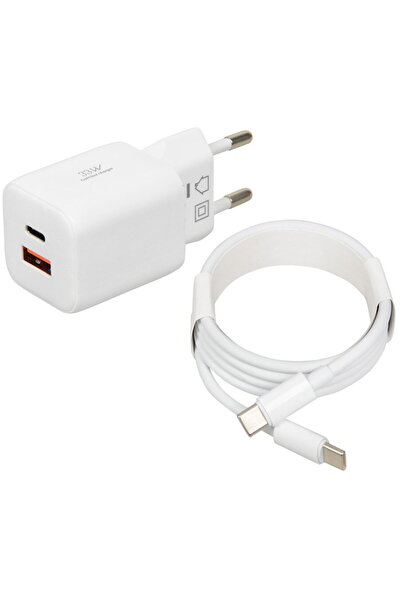 İbox Încărcător de perete C-42 GaN PD33W, Alb