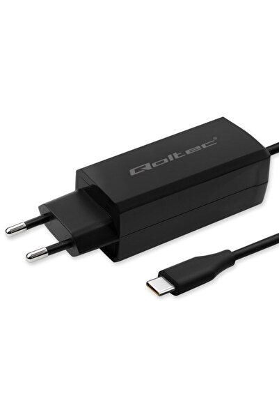 Qoltec 52420 Încărcător Super Rapid GaN de 90W |   5-20V |   3-4.5A |   USB-C...