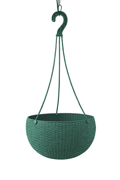 Binbirreyon Rattan Askılı Saksı 26cm Çiçek Saksısı Uzunluk:60cm AH164