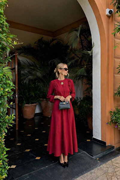 Markazzi Σετ δύο τεμαχίων με βολάν στις μανσέτες και λεπτομέρειες σε στυλ φορ...