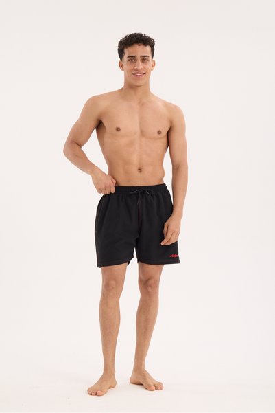 Adesline Men's Swim Shorts with Lining and 3 Pockets