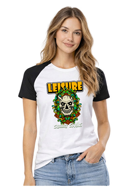 FREAK T-SHIRT Λευκό μπλουζάκι Unisex με στάμπα φιγούρας αστροναύτη της φύσης ...