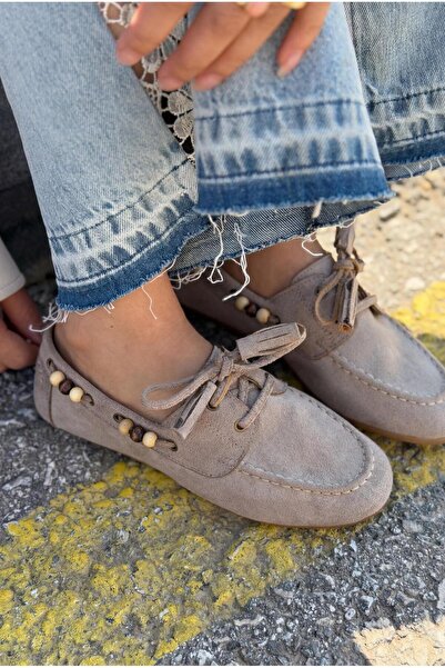 I Love Shoes Γυναικεία παπούτσια Oxford Brion από βιζόν σουέντ