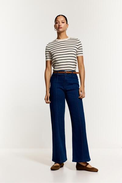 LEFTIES Dikiş detaylı straight fit jean