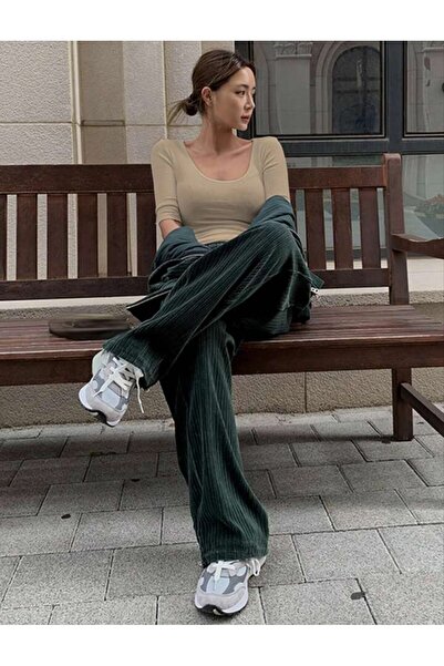 KİM Kİ O ΓΥΝΑΙΚΕΙΑ ΚΑΘΗΜΕΡΙΝΗ ΚΟΝΤΟΜΑΝΙΚΗ ΠΛΕΚΤΗ ΜΠΛΟΥΖΑ ΤΥΠΟΥ T-SHIRT