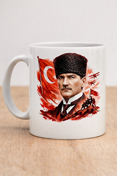 Tomris Hatun Ataturk Mug, Ataturk Cup, Gift Mug, Sublimation Printing Ataturk...