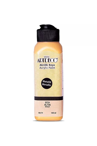Artdeco Akrilik Boya Metalik 140ml 3721 Altın